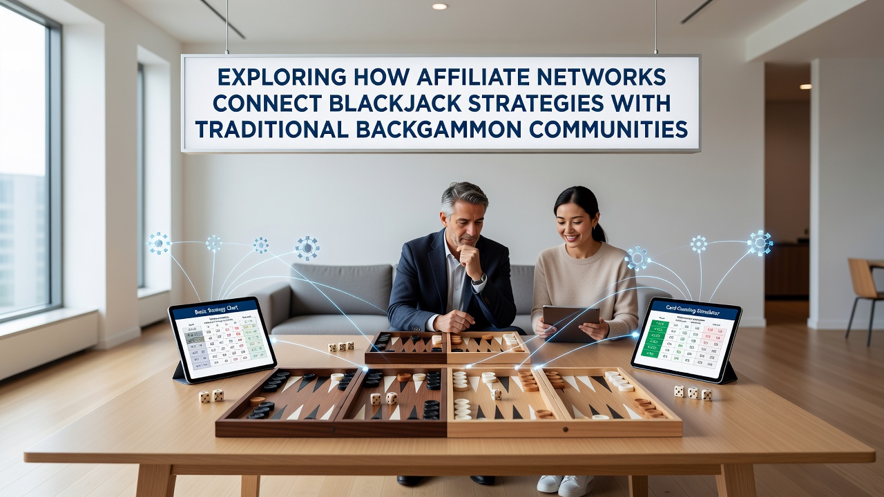 Affiliate networks linking blackjack strategy resources with backgammon community forums and events
