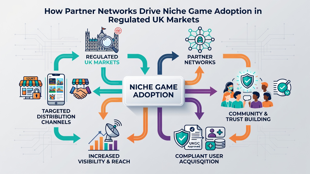 Chart illustrating growth trends for niche games promoted via affiliate networks in UK markets through 2026